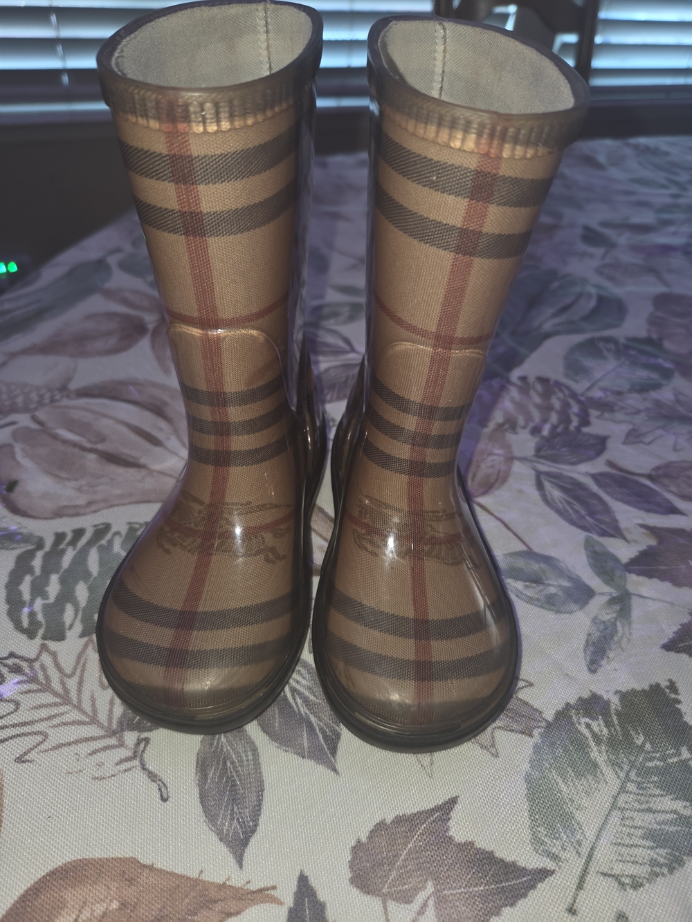 Burberry Kids Rain Boots